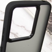 Чехол TPU+PC Lyon Frosted для Xiaomi Redmi 12C – Черный