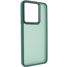 Чехол TPU+PC Lyon Frosted для Xiaomi Redmi 12C – Зеленый