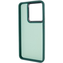 Чехол TPU+PC Lyon Frosted для Xiaomi Redmi 12C – Зеленый