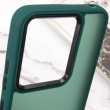 Чехол TPU+PC Lyon Frosted для Xiaomi Redmi 12C – Зеленый