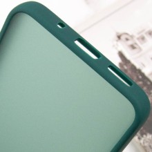 Чехол TPU+PC Lyon Frosted для Xiaomi Redmi 12C – Зеленый