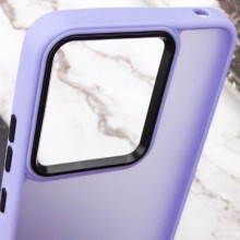 Чехол TPU+PC Lyon Frosted для Xiaomi Redmi 12C – Фиолетовый