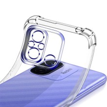 TPU чехол GETMAN Ease logo усиленные углы Full Camera для Xiaomi Redmi 12C – Прозрачный
