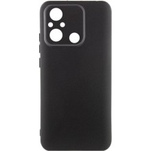 Чехол Silicone Cover Lakshmi Full Camera (AA) для Xiaomi Redmi 12C / Poco C55 – Черный