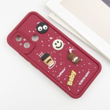 Чехол TPU Toys Case для Xiaomi Redmi 12C / Poco C55 – Красный