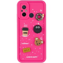 Чехол TPU Toys Case для Xiaomi Redmi 12C / Poco C55 – Розовый