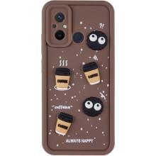 Чехол TPU Toys Case для Xiaomi Redmi 12C / Poco C55 – Коричневый