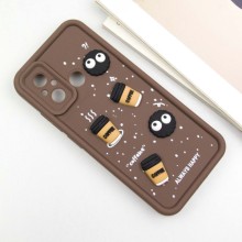 Чехол TPU Toys Case для Xiaomi Redmi 12C / Poco C55 – Коричневый
