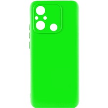 Чохол TPU GETMAN Liquid Silk Full Camera для Xiaomi Redmi 12C – Салатовий