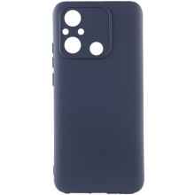 Чохол TPU GETMAN Liquid Silk Full Camera для Xiaomi Redmi 12C – Синій