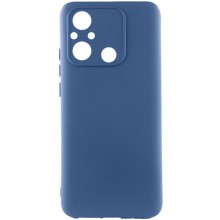 Чохол TPU GETMAN Liquid Silk Full Camera для Xiaomi Redmi 12C – Синій