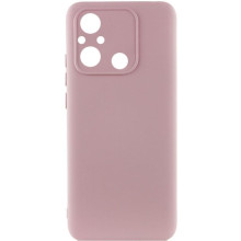 Чехол Silicone Cover Ummi Lakshmi Full Camera (AA) для Xiaomi Redmi 12C / Poco C55 – Розовый