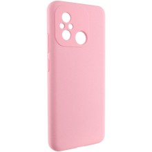 Чохол Silicone Cover Lakshmi Full Camera (AAA) для Xiaomi Redmi 12C – Рожевий