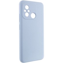 Чохол Silicone Cover Lakshmi Full Camera (AAA) для Xiaomi Redmi 12C – Блакитний