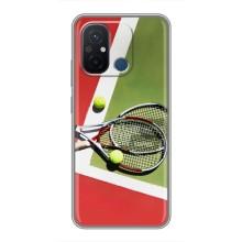 Чехлы с принтом Спортивная тематика для Xiaomi Redmi 12C – Ракетки теннис