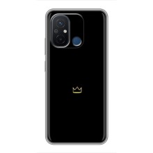 Чехол (Корона на чёрном фоне) для Редми 12с (Мини корона)