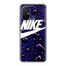 Чехол с логотипом Найк на Xiaomi Redmi 12C – Найк на фиолетовом