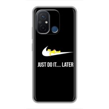 Чехол с логотипом Найк на Xiaomi Redmi 12C – Nike just do it