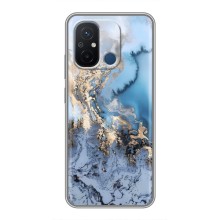 Мраморный чехол на Xiaomi Redmi 12C (VPrint) (Нежный мрамор)