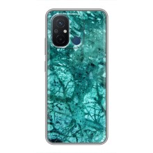 Мраморный чехол на Xiaomi Redmi 12C (VPrint) (Зеленый мрамор)