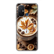 Чехол с уникальным дизайном «Осень с кофе» для Xiaomi Redmi 12C – Пряный кофе