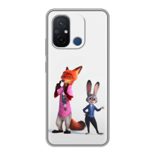 Силіконовий чохол з принтом Зоотрополіс для Xiaomi Redmi 12C – Джуді і Нік