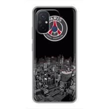 Силиконовые Чехлы принт Футбол на Xiaomi Redmi 12C (PSG)