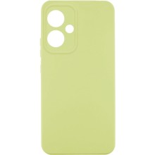 Чехол Silicone Cover Lakshmi Full Camera (AA) для Xiaomi Redmi 13 4G / Poco M6 4G – Желтый