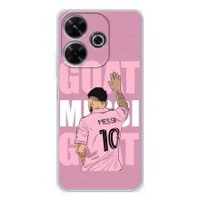 Чехлы Лео Месси в Майами на Xiaomi Redmi 13 (GOAT MESSI)