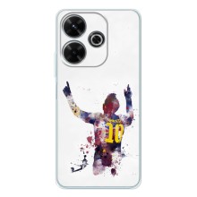 Чехлы Месси для Xiaomi Redmi 13 (AlphaPrint) (Messi Barca)