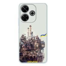 Чехлы на военную тематику для Xiaomi Redmi 13 – Азовсталь