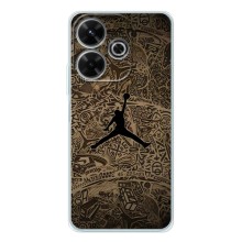 Чохли для Xiaomi Redmi 13 - з картинкою JORDAN (AlphaPrint) (Logo Jordan)