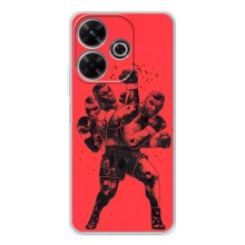 Чехлы с принтом Спортивная тематика для Xiaomi Redmi 13 – Тайсон Бокс
