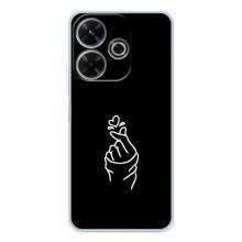 Чехлы (Знак сердечка) на Xiaomi Redmi 13 – Знак Сердечка