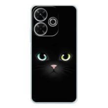 Чехол на тематику: Коты для Xiaomi Redmi 13 – Черный Котик