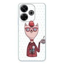 Чехол на тематику: Коты для Xiaomi Redmi 13 – Кот аристократ