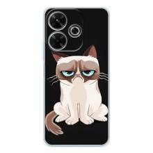 Чехол на тематику: Коты для Xiaomi Redmi 13 – Взгляд кота