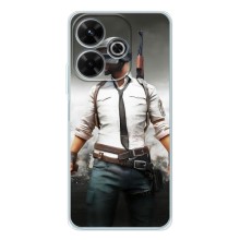 Чохол з картинкою "Герой Pubg" на Xiaomi Redmi 13 (Пабг)
