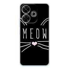 Бампер з зображенням Котиків для Сяомі Редмі 13 (КОТИК MEOW)