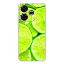 Чохол з зображенням смачної їжі для Xiaomi Redmi 13 – Лайм