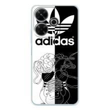 Чохол с стилі "Адідас" для Сяомі Редмі 13 – Adidas шнурки