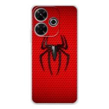 Чехол Супергерой Человека Паука на Xiaomi Redmi 13 – Паук марвел