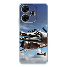 Чохол з мемом Тралалело тралала на Xiaomi Redmi 13 (Бомбардіро крокоділо)