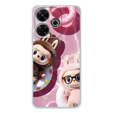 Чехол с Лабубу на Xiaomi Redmi 13 (Игрушка Лабубу)