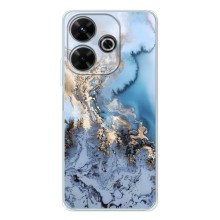 Мраморный чехол на Xiaomi Redmi 13 (VPrint) (Нежный мрамор)