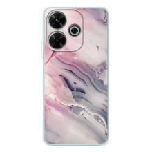 Мраморный чехол на Xiaomi Redmi 13 (VPrint) (Пурпурный Мрамор)