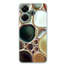 Мраморный чехол на Xiaomi Redmi 13 (VPrint) (Радужный Мрамор)