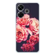 Чехлы с тематикой "ЦВЕТЫ" на Xiaomi Redmi 13 (Бутоны)