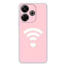 Силіконові Чохли Коханій людині для Xiaomi Redmi 13 – WiFi Love