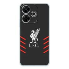 Силиконовые Чехлы принт Футбол на Xiaomi Redmi 13 – Эмблема Liverpool